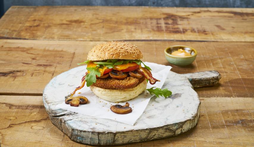 crispy burger