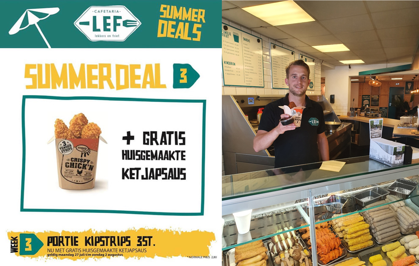 cafetaria LEF summerdeal