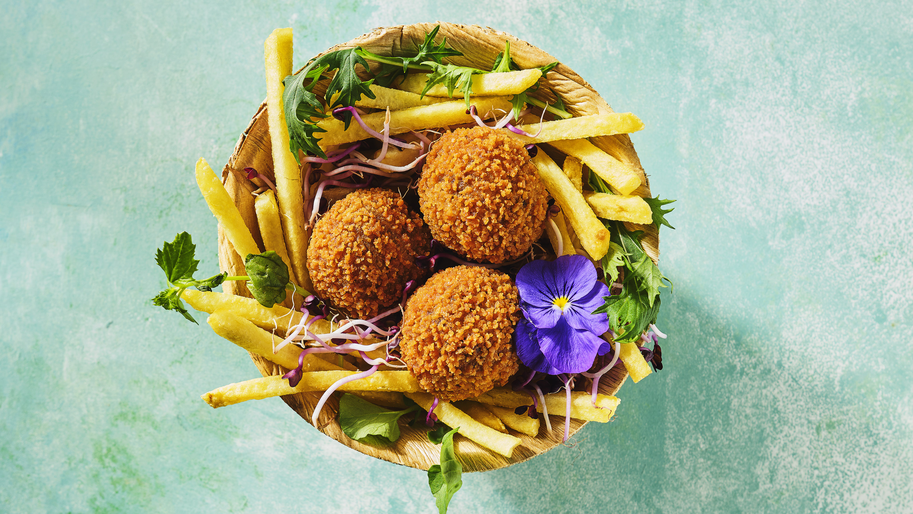 Paasnestje met bitterballen