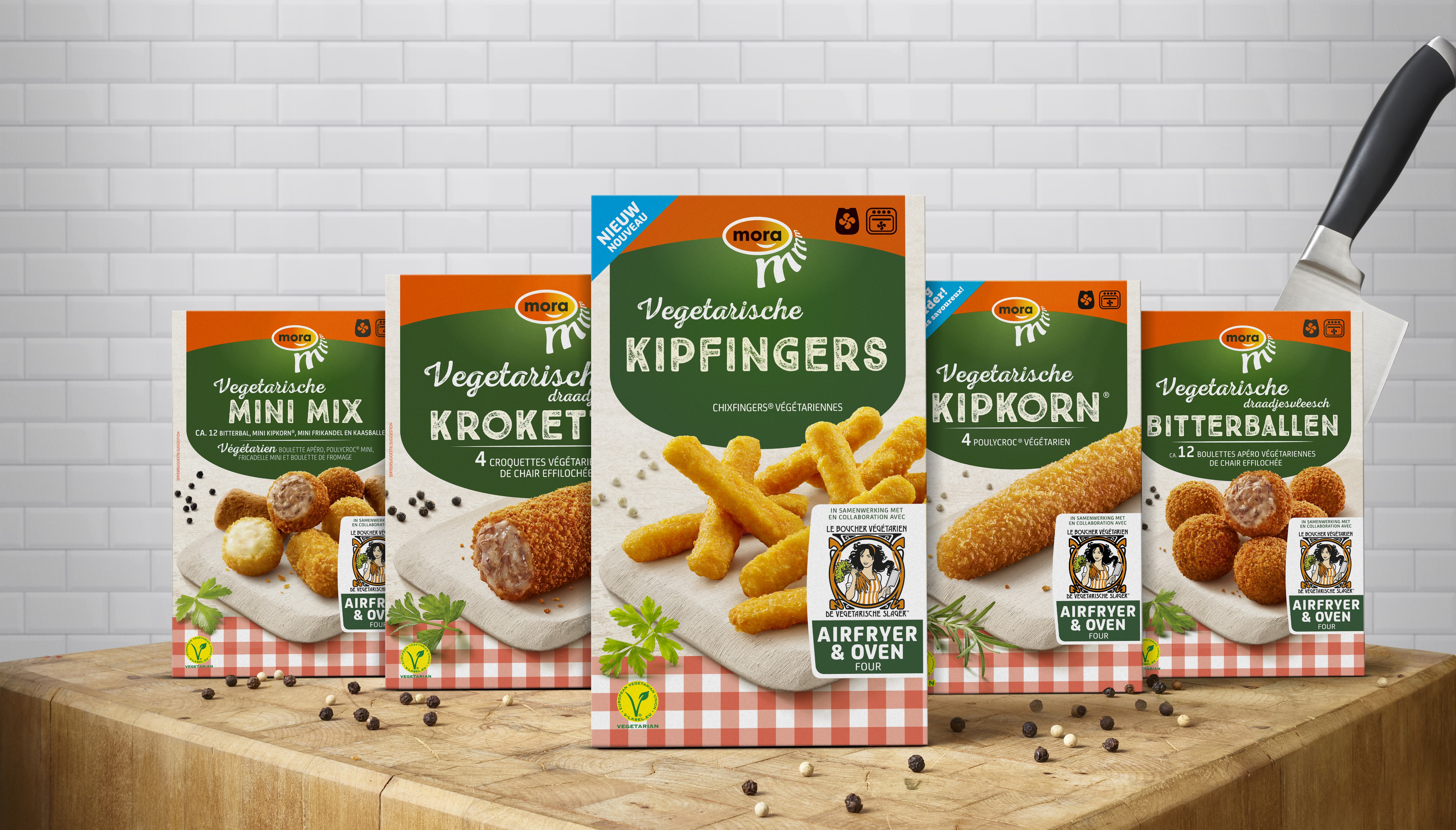 Nieuw: vegetarische Kipfingers®