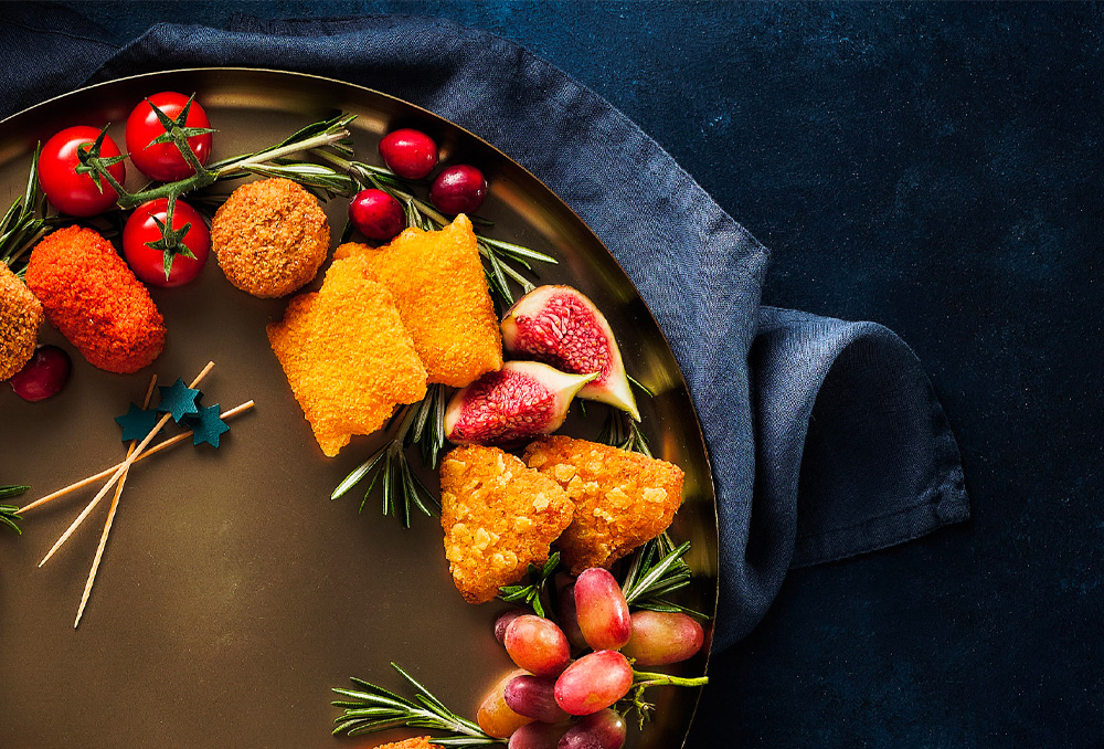 Snacks voor op luxe borrelplanken
