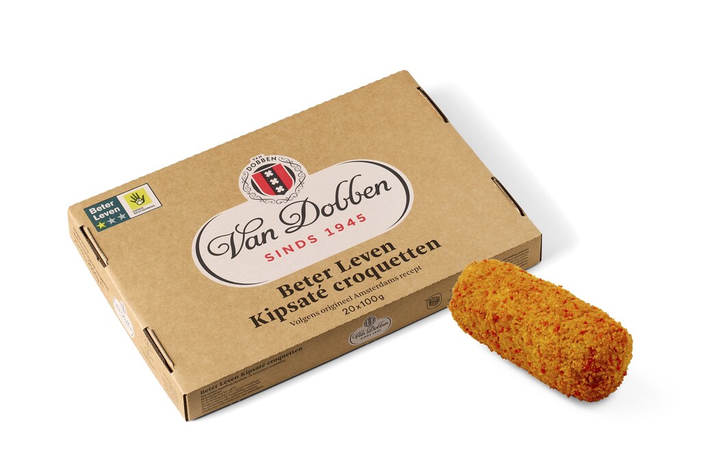 Beter Leven keurmerk 1 ster Kipsaté croquetten