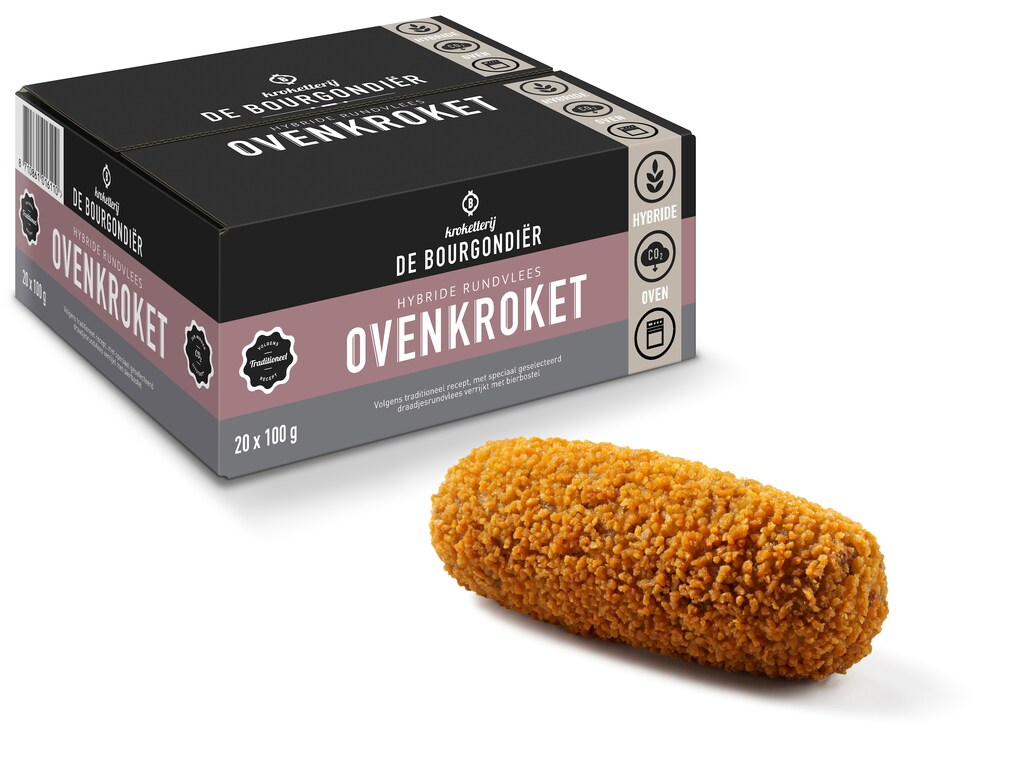 Hybride rundvlees ovenkroket