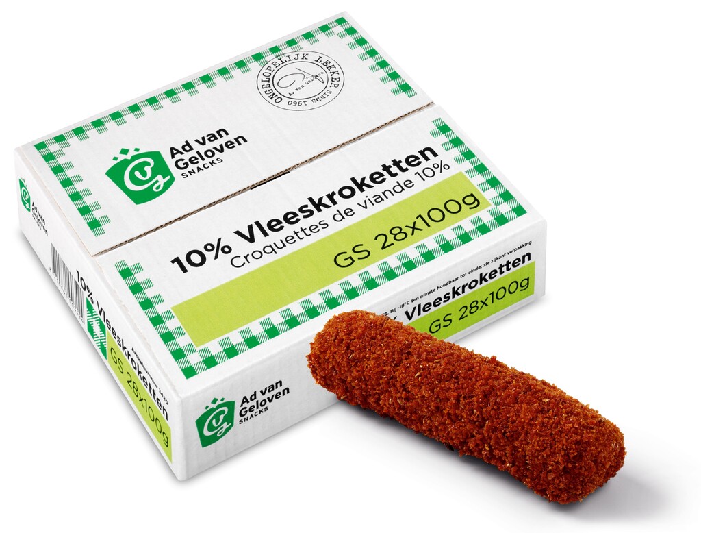 Vleeskroketten 10%