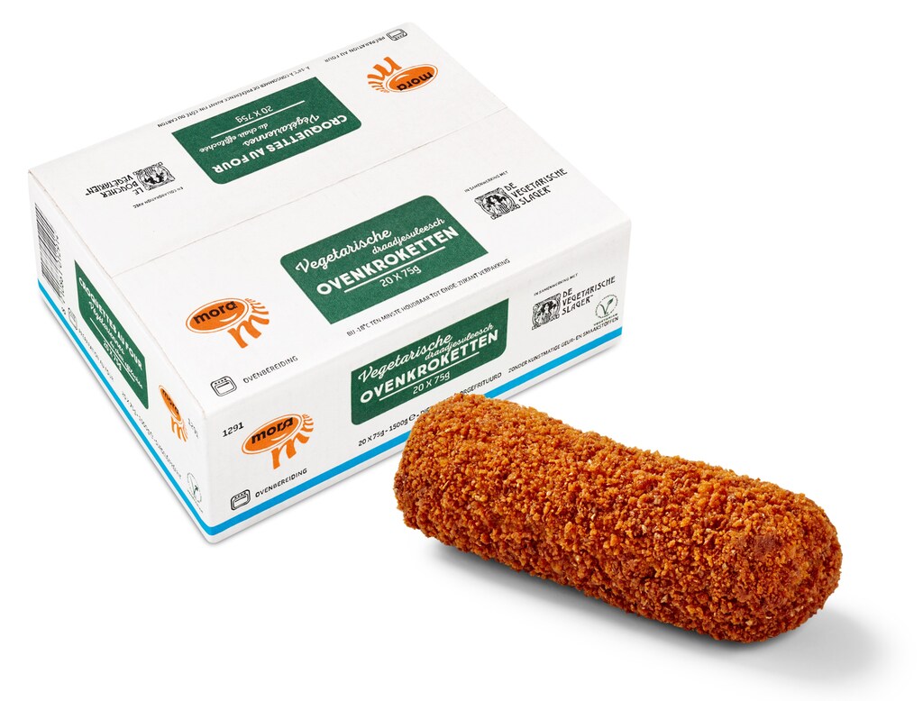 Vegetarische Draadjesvleesch ovenkroketten