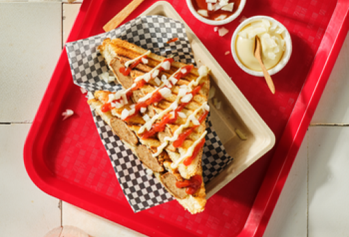 Frikandel Speciaal Tosti