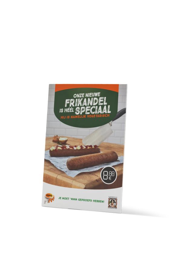 Mora Vega Toonbankdisplay Frikandel