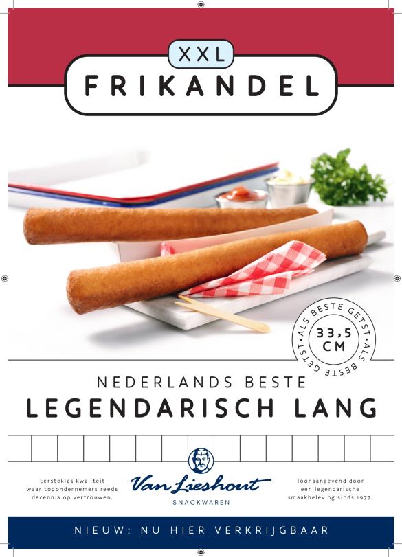 Van Lieshout A4 poster XXL Frikandel