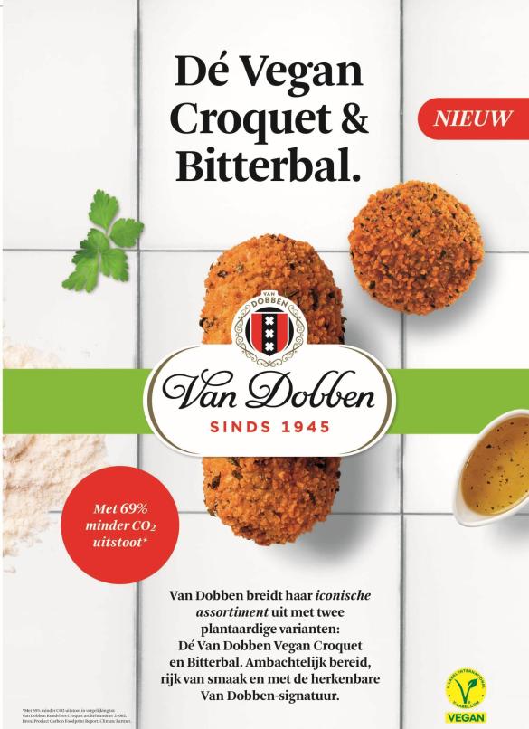 Leaflet De Vegan Croquet & Bitterbal 