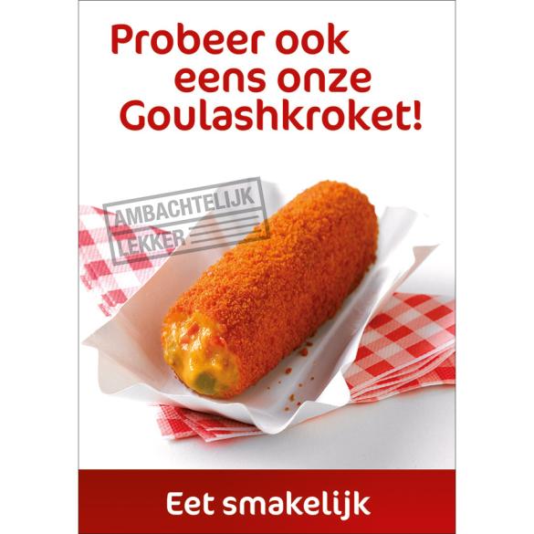 A4 poster goulash kroket