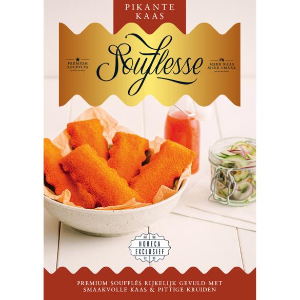 A4 leaflet pikante kaas