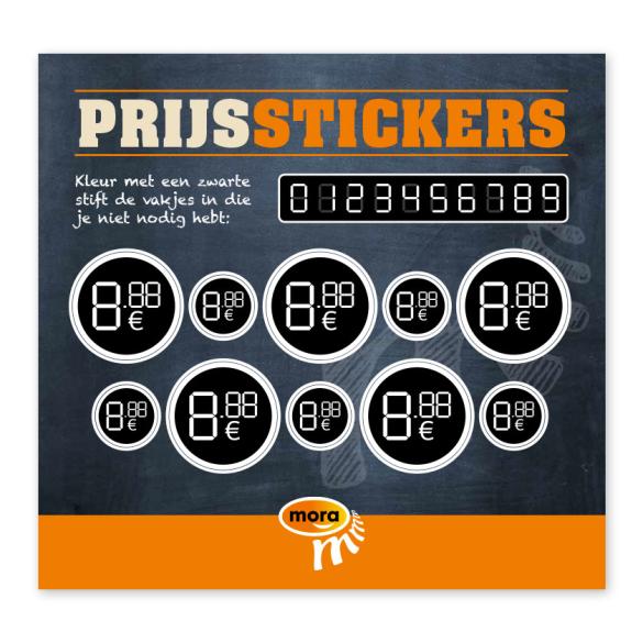 Prijsstickers