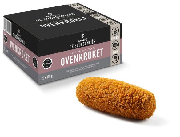Uit verpakking Hybride rundvlees ovenkroket