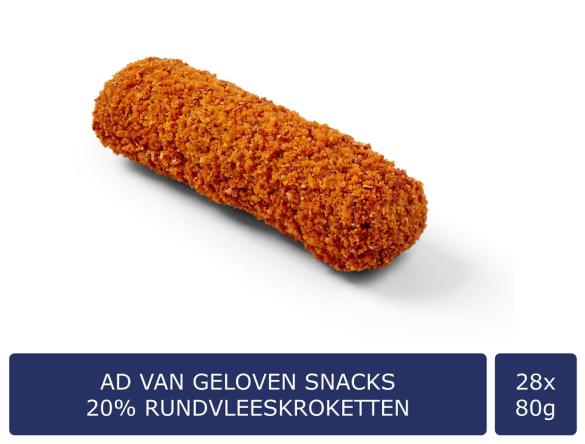 Bereid Rundvleeskroketten