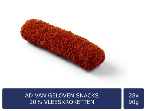 Bereid 20% Vleeskroketten