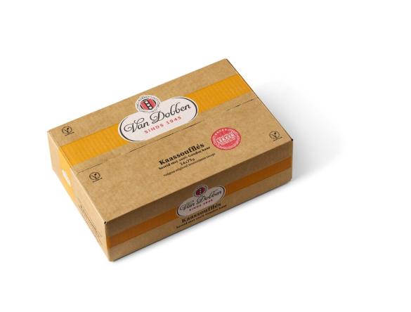 In verpakking Kaassoufflés