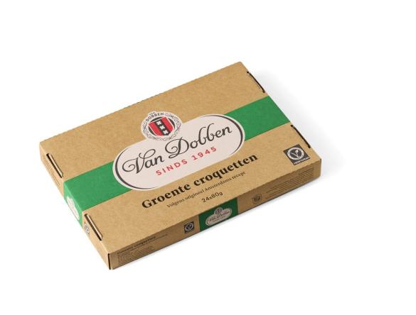 In verpakking Groente croquetten