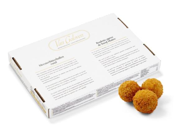 Uit verpakking Meesterbitterballen rund
