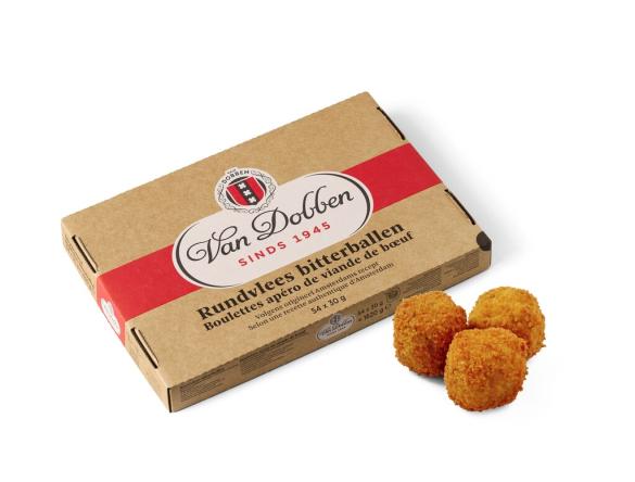 Uit verpakking Rundvlees bitterballen