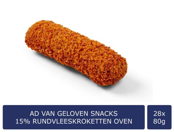 Bereid Rundvleeskroketten Oven