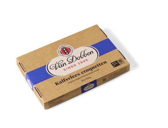 In verpakking Kalfsvlees croquetten