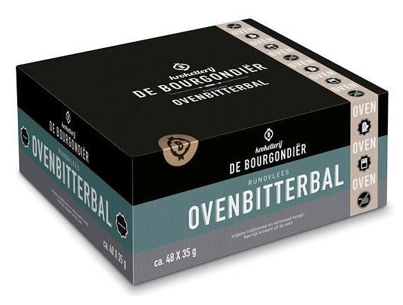 In verpakking Rundvlees ovenbitterbal