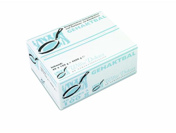 In verpakking Gehaktbal