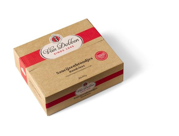 In verpakking Saucijzenbroodjes Rundvlees