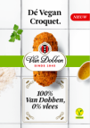 Van Dobben A5 Toonbankdisplay De Vegan Croquet