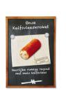 A4 poster kalfsvleeskroket