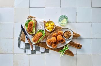 Van Dobben Vegan croquet en bitterbal