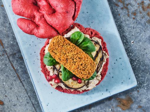 Bietenbrood met de Bourgondiër rundvleeskroket