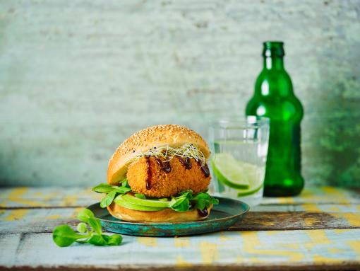 Brioche bun met Kroket