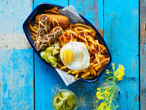 Indonesian loaded fries