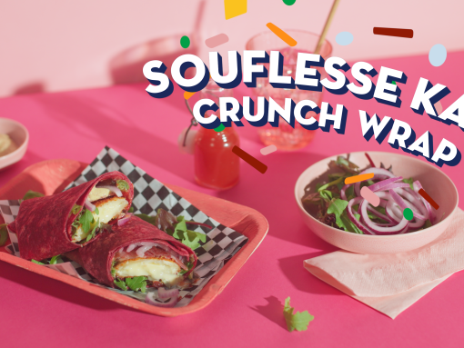 Souflesse kaas crunch wrap