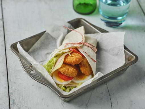 Mora Crispy Chick'n Fiesta Wrap