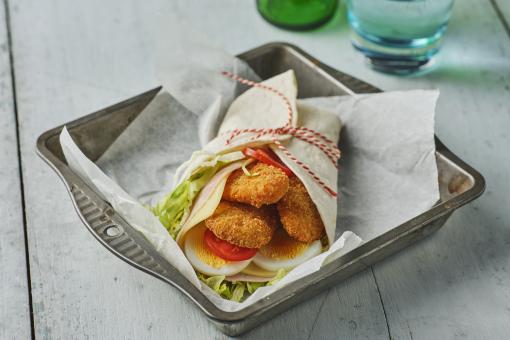 Mora Crispy Chick'n Fiesta Wrap