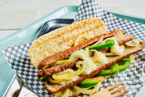 Philly sandwich met frikandel