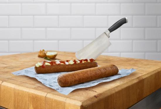 Vegetarische frikandel van Mora