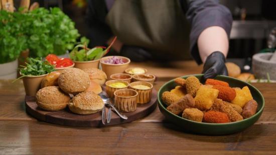 Borrelmaatjes sliderbox recept voor horeca & Cafetaria