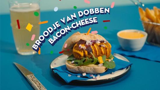 Luxe broodje Bacon-Cheese Rundvleescroquet recept voor horeca & Cafetaria