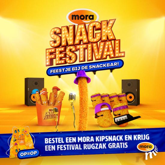 Mora Snackfestival kipsnacks actie