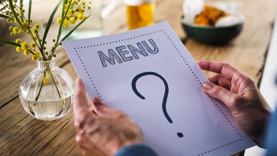 Menu - tips om een cafetaria te beginnen